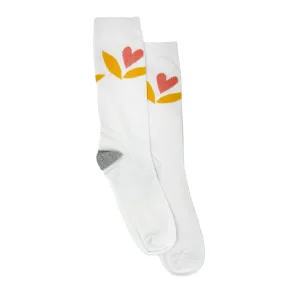 ADOC Calcetines Heart color blanco