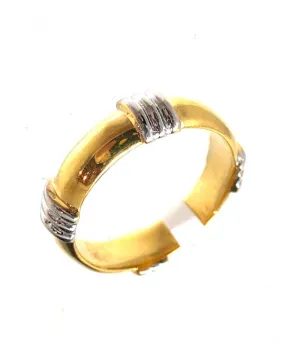 ANILLOS ONLINE MUJER CON BAÑO DE ORO ALIANZAS 