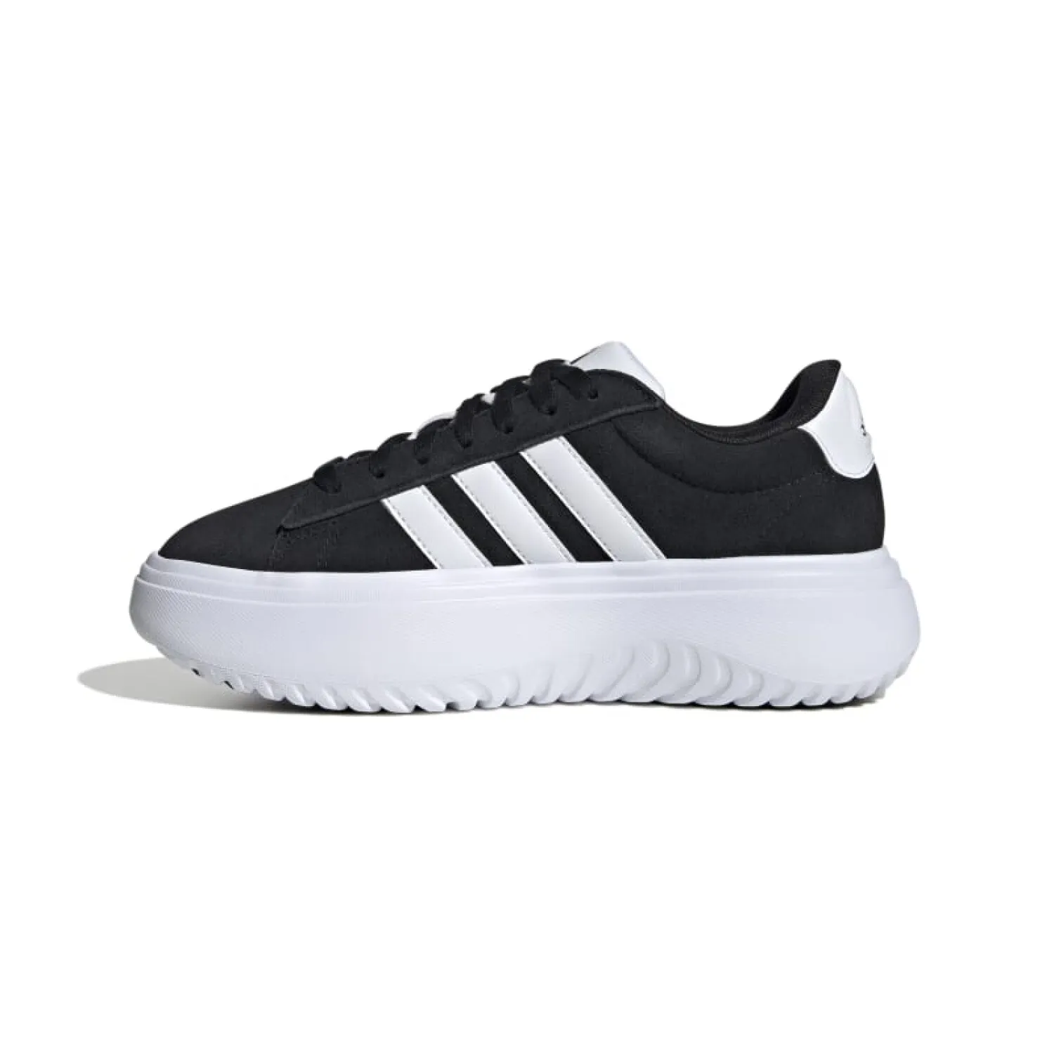 Championes Adidas Grand Court Platforma - Negro