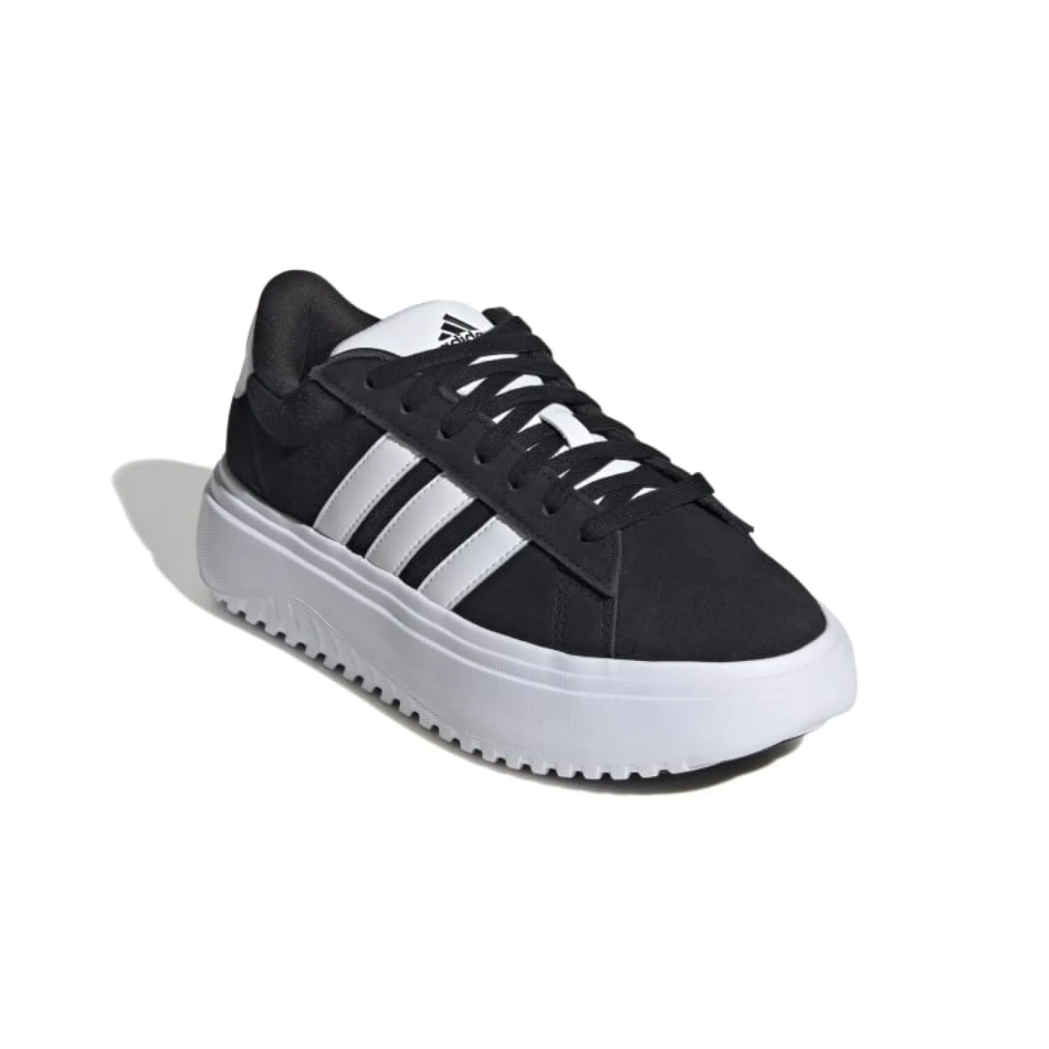 Championes Adidas Grand Court Platforma - Negro
