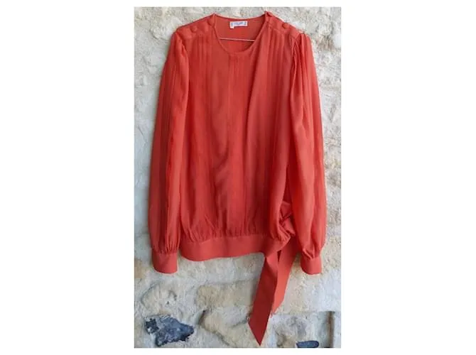 Céline Tops Naranja 