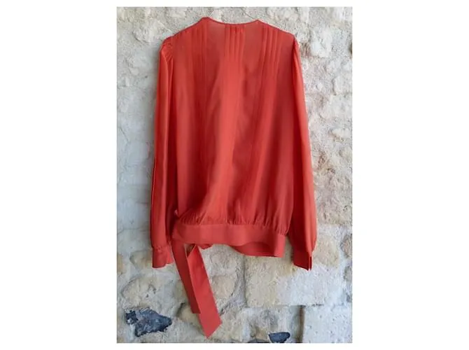 Céline Tops Naranja 
