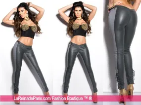 Pantalones ceñidos online atractivos