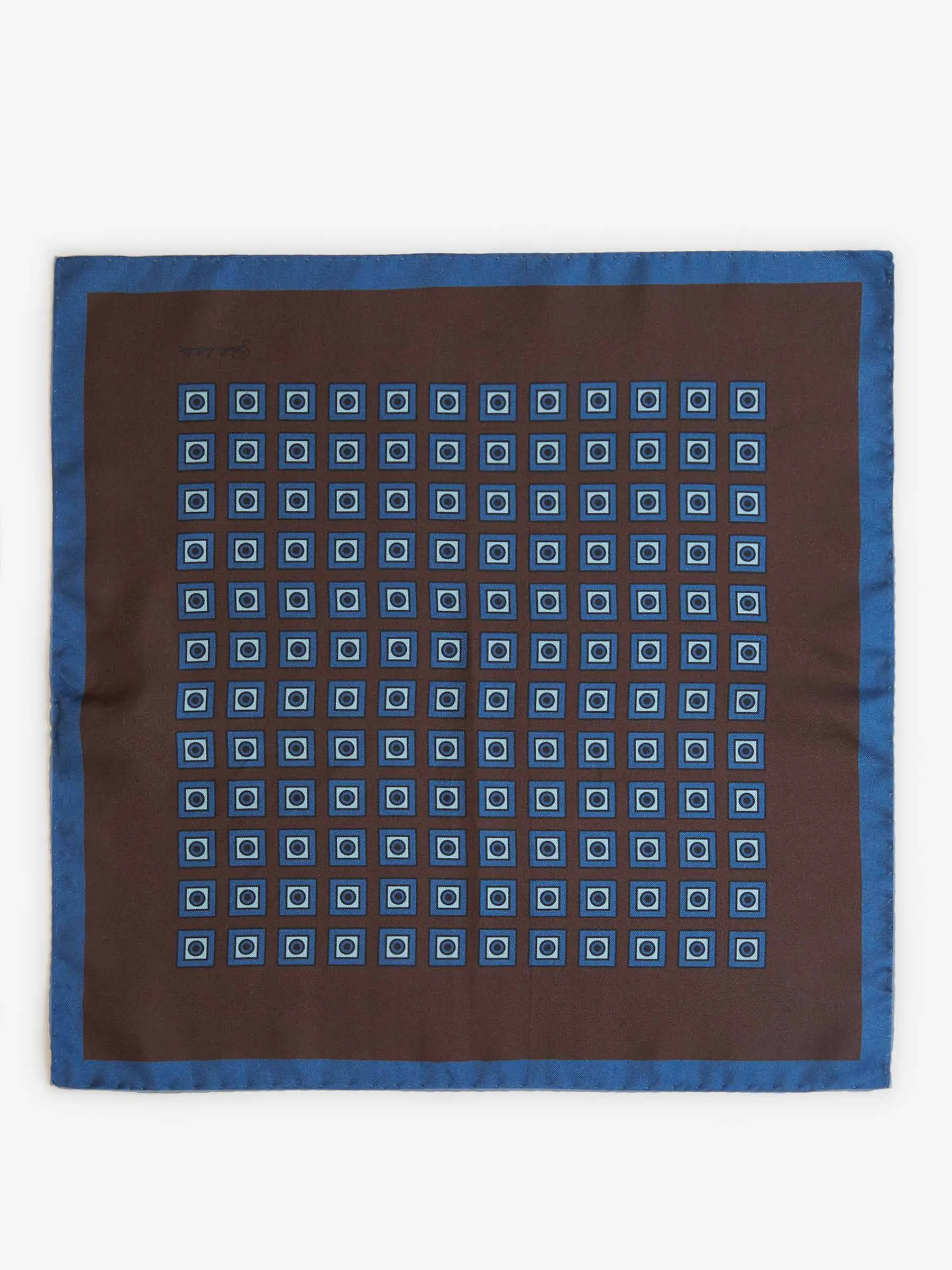 Pochette Seda Cuadros