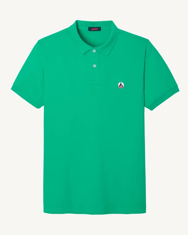 Polo manga corta Jott de Hombre MARBELLA SS23MPOL10 – 243 POPPY GREEN Justoverthetop verde